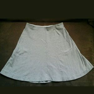 Uniqlo gray skater skirt